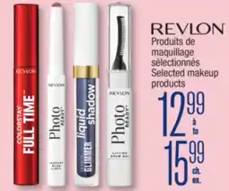 Jean Coutu REVLON Selected makeup products offer