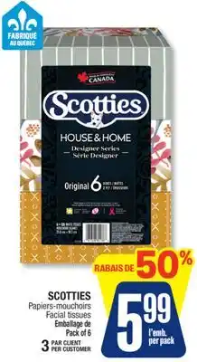 Jean Coutu SCOTTIES Papiers-mouchoirs offer