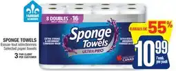 Jean Coutu SPONGE TOWELS Selected paper towels offer