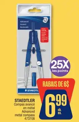 Jean Coutu STAEDTLER metal compass offer