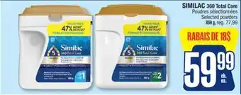 Jean Coutu SIMILAC 360 Total Care Selected powders offer