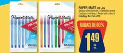 Jean Coutu PAPER MATE Ink Joy offer