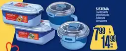 Jean Coutu SISTEMA Selected containers offer