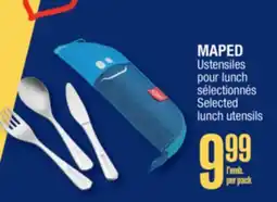 Jean Coutu MAPED Selected lunch utensils offer