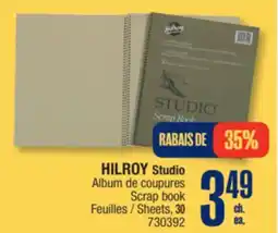 Jean Coutu HILROY Studio Scrap book offer