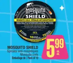 Jean Coutu MOSQUITO SHIELD Mosquito coils offer
