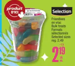 Jean Coutu SELECTION Bulk treats offer