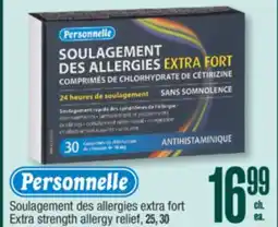 Jean Coutu PERSONNELLE Extra strength allergy relief offer