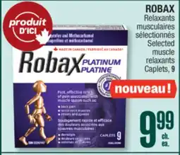 Jean Coutu ROBAX Selected muscle relaxants Caplets offer