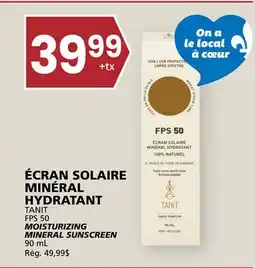 Rachelle-Bery Grocery TANIT FPS 50 MOISTURIZING MINERAL SUNSCREEN offer