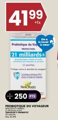 Rachelle-Bery Grocery NEW ROOTS HERBAL TRAVELER'S PROBIOTIC offer
