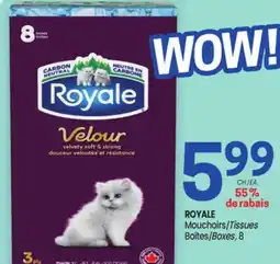 Uniprix ROYALE Mouchoirs/ Tissues Boîtes/ Boxes, 8 offer