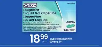 Uniprix OPTION+ Ibuprofène/ Ibuprofen offer