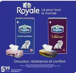 Uniprix Royale Mouchoirs/Tissues Boîtes/Boxes, 8 offer