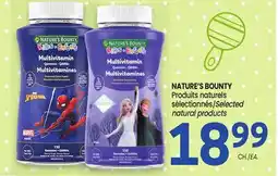 Uniprix NATURE'S BOUNTY Produits naturels sélectionnés/ Selected natural products offer