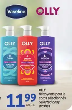 Uniprix OLLY Nettoyants pour le corps sélectionnés Selected body washes offer