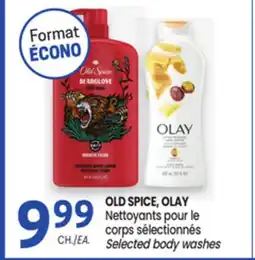 Uniprix OLD SPICE, OLAY Nettoyants pour le corps sélectionnés Selected body washes offer