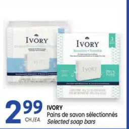 Uniprix IVORY Pains de savon sélectionnés/ Selected soap bars offer