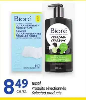Uniprix BIORÉ Produits sélectionnés/Selected products offer