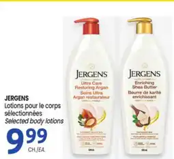Uniprix JERGENS Lotions pour le corps sélectionnées Selected body lotions offer