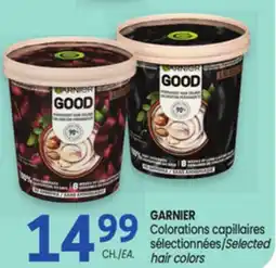 Uniprix GARNIER Colorations capillaires sélectionnées/Selected hair colors offer