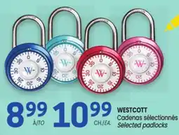 Uniprix WESTCOTT Cadenas sélectionnés Selected padlocks offer
