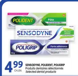 Uniprix SENSODYNE, POLIDENT, POLIGRIP Produits dentaires sélectionnés/ Selected dental products offer