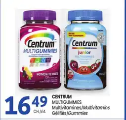 Uniprix CENTRUM MULTIGUMMIES Multivitamines/Multivitamins Gélifiés/Gummies offer