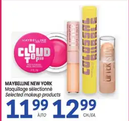 Uniprix MAYBELLINE NEW YORK Maquillage sélectionné Selected makeup products offer