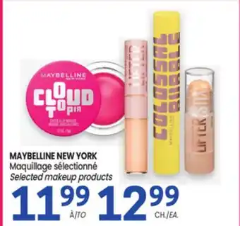 Uniprix MAYBELLINE NEW YORK Maquillage sélectionné Selected makeup products offer