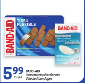 Uniprix BAND-AID Pansements sélectionnés Selected bandages offer