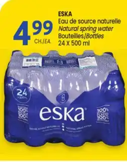 Uniprix Eau de source naturelle Bouteilles/ Natural spring water Bottles offer