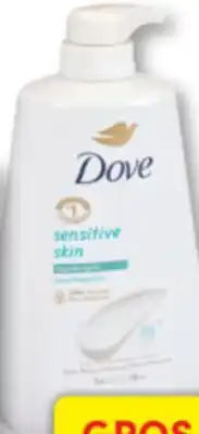Familiprix Dove sensitive skin body wash offer