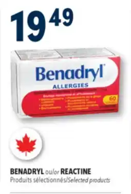 Familiprix Benadryl Allergy caplets 60un offer