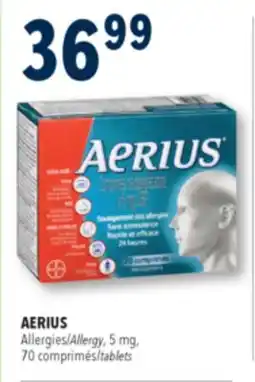 Familiprix Aerius 24h Allergy Relief Tablets 70un offer