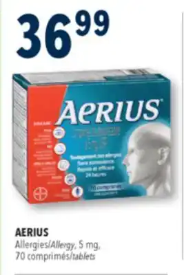 Familiprix Aerius 24h Allergy Relief Tablets 70un offer