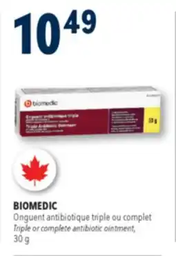 Familiprix Biomedic triple antibiotic ointment offer