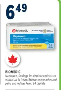 Familiprix Biomedic naproxen sodium tablets 24un offer