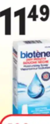 Familiprix Biotène gentle mint dry mouth moisturizing spray offer