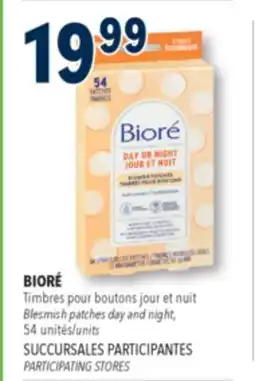 Familiprix Bioré Anti-Acne Hydrocolloid Pimple Patches Day & Night 54un offer