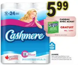 Familiprix Cashmere 2 ply bathroom tissue rolls 12un offer