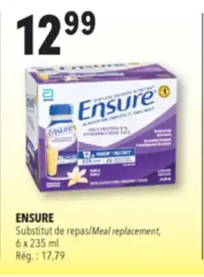 Familiprix Ensure High Protein meal replacement Vanilla offer