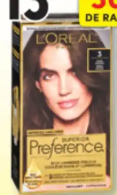 Familiprix L'Oréal Paris Superior Preference permanent hair dye #3 Brasilia Dark Brown offer