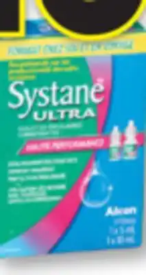Familiprix Systane Ultra home and away pack high performance lubricant eye drops offer