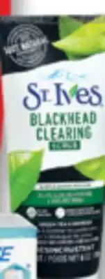 Familiprix St.Ives blackhead clearing green tea & bamboo scrub offer