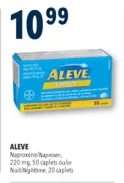 Familiprix Aleve naproxen sodium tablets 50un offer