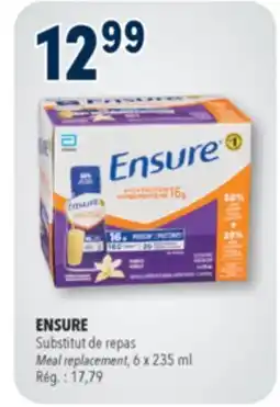 Familiprix Ensure High Protein nutritional supplement Vanilla offer