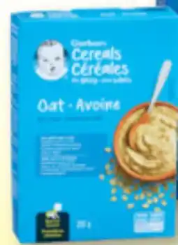Familiprix Gerber cereals oat offer