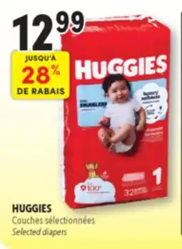 Familiprix Huggies Little Snugglers baby diapers Size 1 (up to 14lb) - 32un offer