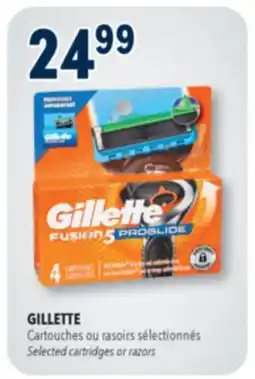 Familiprix Gillette Fusion Proglide cartridges 4un offer